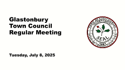 Town Council 7/8/2025